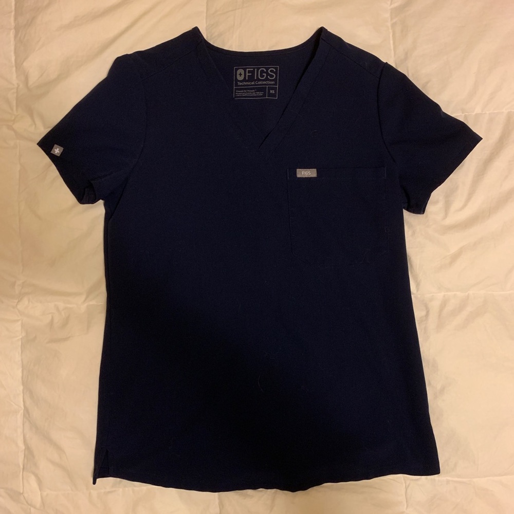 Figs Catarina scrub top XS